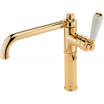 Смеситель для кухни Migliore Ermitage 25008 Золото латунь на столешницу
