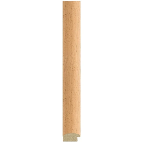 Зеркало Evoform Definite 140х50 BY 0714 в багетной раме - Бук 37 мм стекло