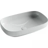Раковина-чаша Ceramicanova Element 60 CN5030 Белая фарфор накладная