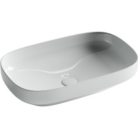 Раковина-чаша Ceramicanova Element 60 CN5030 Белая фарфор накладная