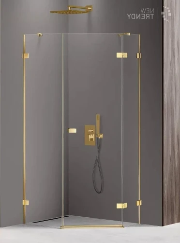 Душевое ограждение New Trendy AVEXA Gold x100 EXK-3850