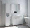 Тумба под раковину Corozo Мирра 105 SD-00001544 Белая МДФ / ЛДСП