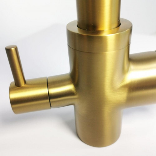 Смеситель для кухни Seaman Barcelone SSL-5382-GS цвет Золото сатин