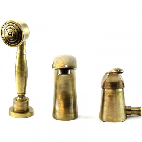 Смеситель на борт ванны Webert Aurora AU850701065 Бронза