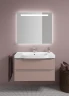 Зеркало SanVit Тандем 80 ztandem080 с подсветкой с сенсорным выключателем стекло
