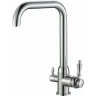 Смеситель для кухни ZorG Steel Hammer SH725CR Хром