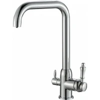 Смеситель для кухни ZorG Steel Hammer SH725CR Хром