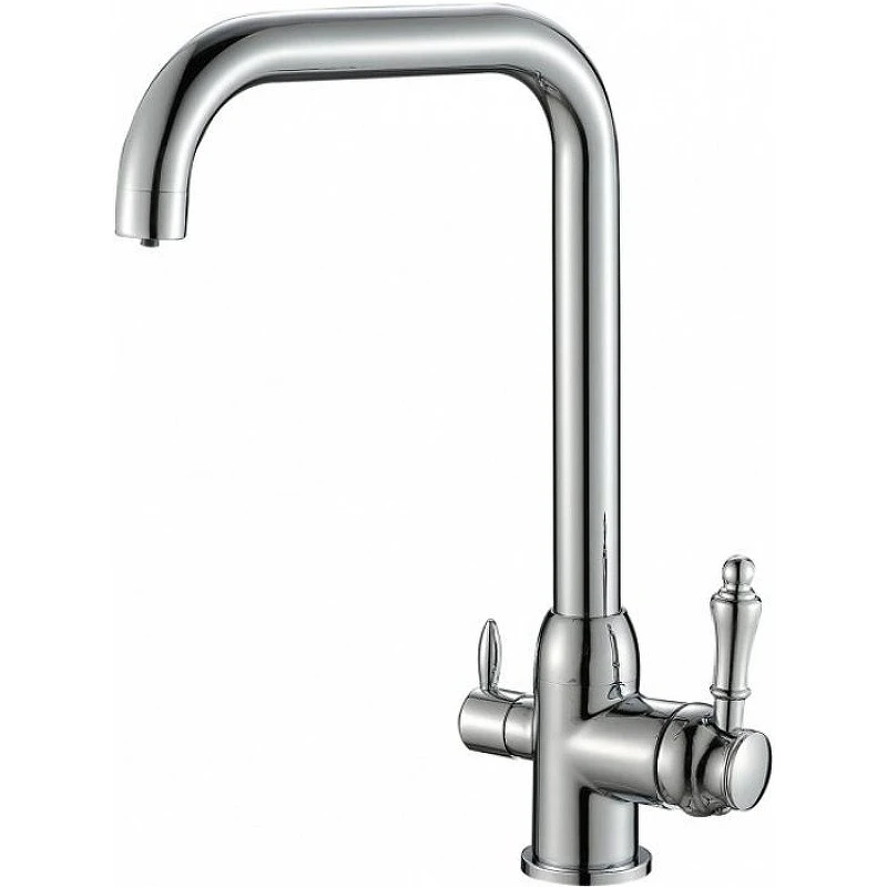 Смеситель для кухни ZorG Steel Hammer SH725CR Хром