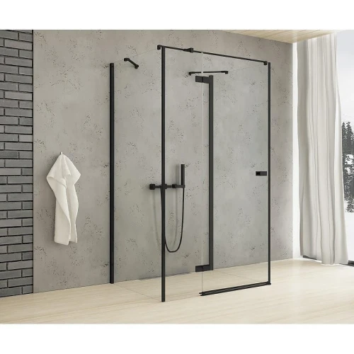 Душевое ограждение New Trendy REFLEXA Black x120 EXK-5048