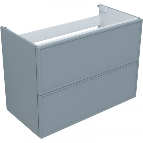 Тумба под раковину Aquanet Арт 90 313276 подвесная Мисти грин МДФ / ЛДСП