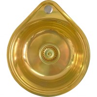 Кухонная мойка Seaman Eco Wien SWT-3945-GP.A Золотая нержавеющая сталь встраиваемый