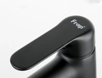 Смеситель для раковины Frap H17-6 F1017-6 Черный матовый латунь