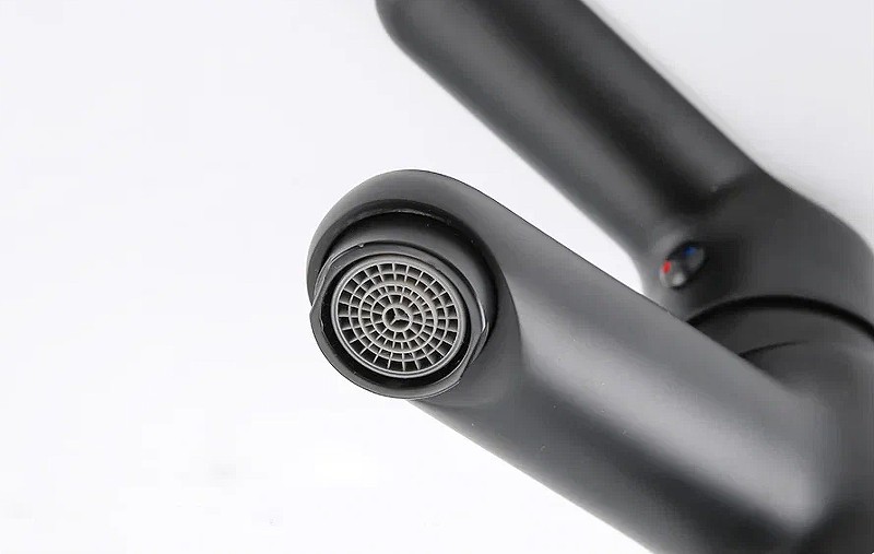 Смеситель для раковины Frap H17-6 F1017-6 Черный матовый латунь