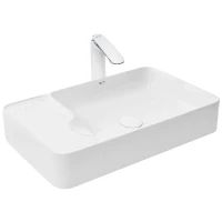 Раковина WeltWasser Elbach 2263 56 10000004574 Белый глянец фаянс накладная