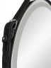 Зеркало Reflexion Skin D650 RF5325SK с подсветкой Черное с сенсорным выключателем и диммером