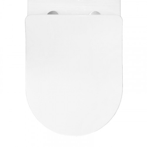 Унитаз компакт Azario Vois AZ-1343В цвет Белый с бачком и сиденьем Микролифт