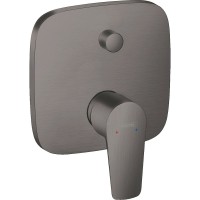 Смеситель для душа Hansgrohe Talis E 71745340 Шлифованный черный хром латунь встраиваемый
