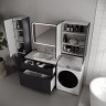 Тумба под раковину Style Line Марелла 90 Люкс Плюс СС-00002556 цвет Графит антискрейтч