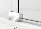 Душевая дверь Vincea Extra 110 VDP-1E1011CLGM профиль Вороненая сталь стекло прозрачное