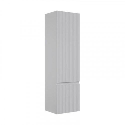 Шкаф пенал AQUAme S1 33 AQM9001GM подвесной цвет Серый