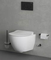 Унитаз биде Creavit Free FE320-34CB00E-0002 подвесной Белый без сиденья фарфор подвесной