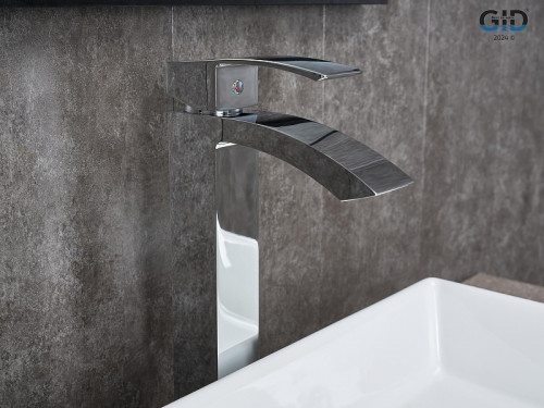 Смеситель для раковины Gid Victoria L120CHD цвет Хром