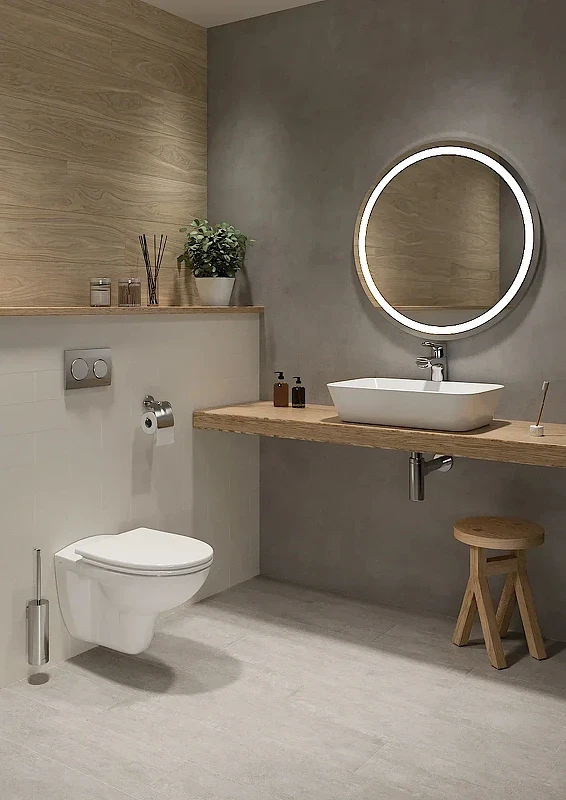 Унитаз Vitra Normus 6855B003-0101 подвесной без сиденья фарфор подвесной