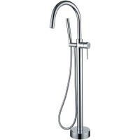 Смеситель для ванны Boheme Brillante 469-CR (229) Хром латунь на пол