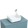 Столешница под раковину Aquanet Джейн 80 313329 Мисти грин