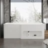 Акриловая ванна Abber 169х81 AB9506 цвет Белый