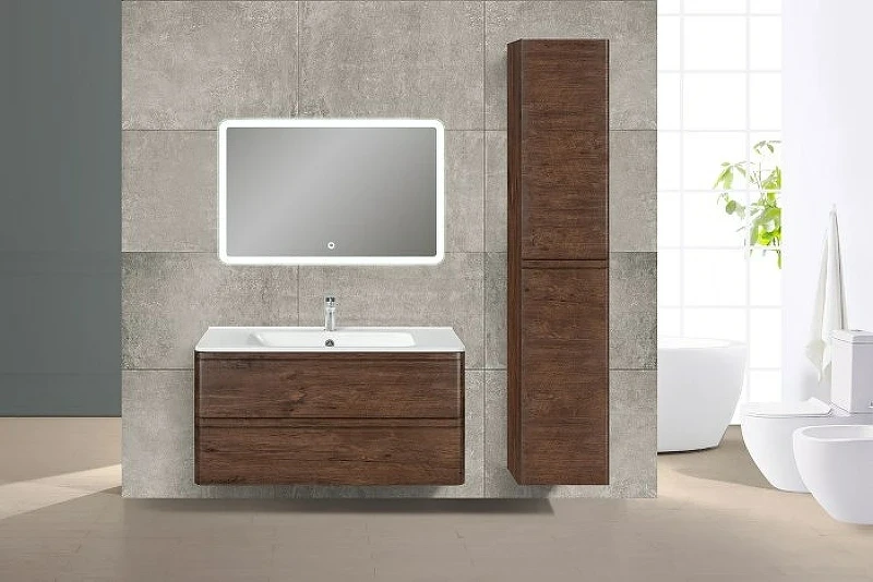 Тумба под раковину Vincea Vico 100 VMC-2V100RW подвесная R.Wood МДФ / ЛДСП