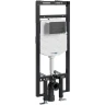 Инсталляция WasserKRAFT Dinkel 58TLT.010.ME.MB03 для унитаза с Черной матовой клавишей смыва