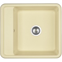 Кухонная мойка Aquaton Беллис 57 1A724932BS290 Шампань искусственный камень (литьевой мрамор) встраиваемый