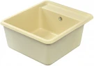 Кухонная мойка Aquaton Беллис 57 1A724932BS290 Шампань искусственный камень (литьевой мрамор) встраиваемый