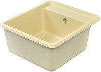 Кухонная мойка Aquaton Беллис 57 1A724932BS290 Шампань искусственный камень (литьевой мрамор) встраиваемый