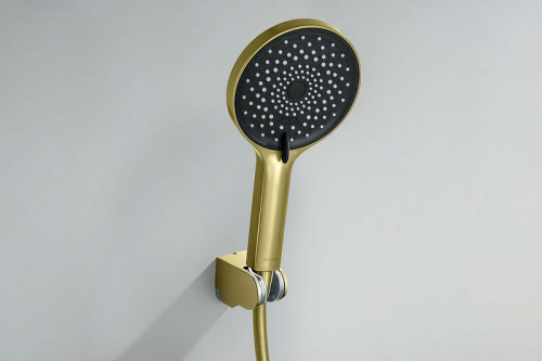 Душевой гарнитур Aquatek Лугано AQ2035BG цвет Золото шлифованное
