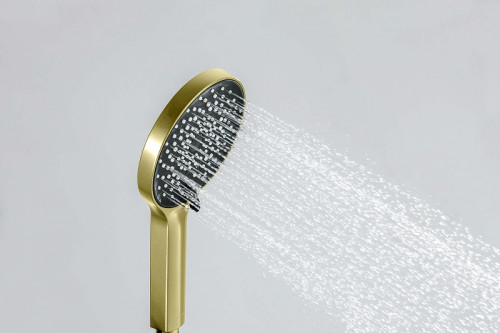 Душевой гарнитур Aquatek Лугано AQ2035BG цвет Золото шлифованное