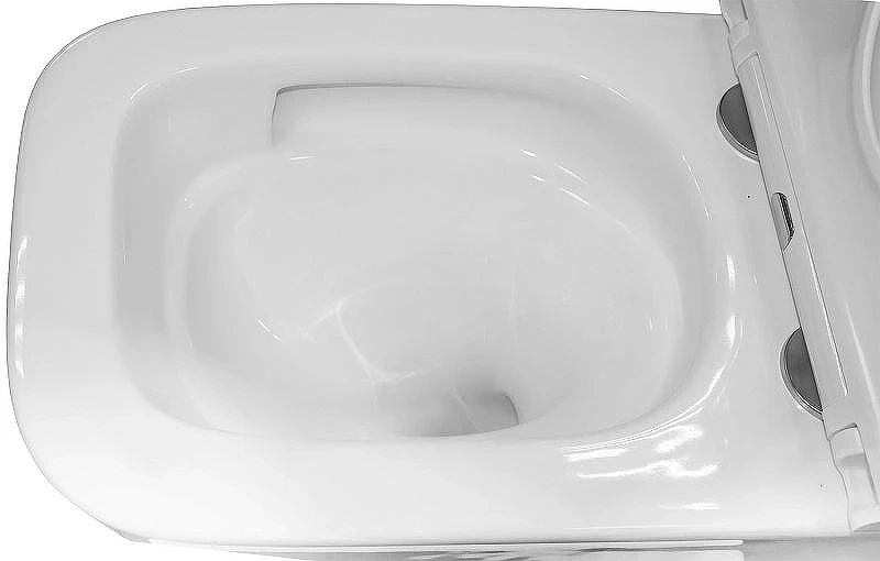 Унитаз с инсталляцией Azario AZ-0052-UQ3 + Grohe Rapid 38772001 цвет Белый с сиденьем Микролифт и клавишей смыва цвет Хром