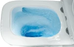Унитаз с инсталляцией Azario AZ-0052-UQ3 + Grohe Rapid 38772001 цвет Белый с сиденьем Микролифт и клавишей смыва цвет Хром