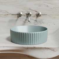 Раковина-чаша Ceramicanova Element 36 CN6057MLG Зеленая матовая фарфор накладная