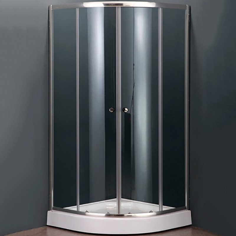 Душевой уголок RGW Dolphin TN-209-J 100х100 28912900-11 профиль Хром стекло прозрачное