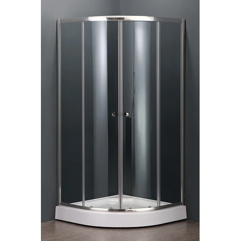 Душевой уголок RGW Dolphin TN-209-J 100х100 28912900-11 профиль Хром стекло прозрачное