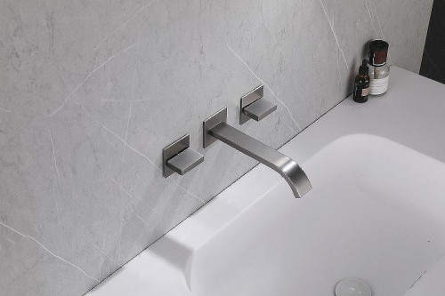 Смеситель для раковины Abber Wasserfall AF8612NG Никель