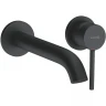 Смеситель для раковины Kludi Bozz 382453976S Черный матовый