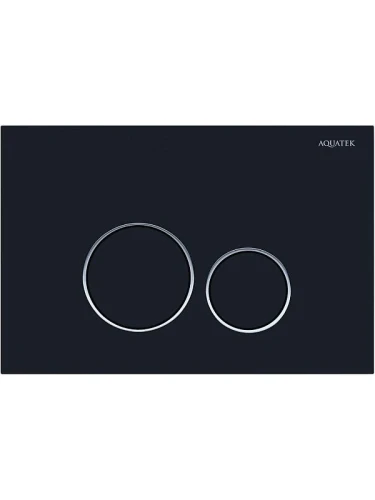 Комплект унитаза с инсталляцией Aquatek Set Aquatek Европа T-020 4в1 цвет Белый с сиденьем Микролифт и клавишей смыва цвет Хром глянцевый