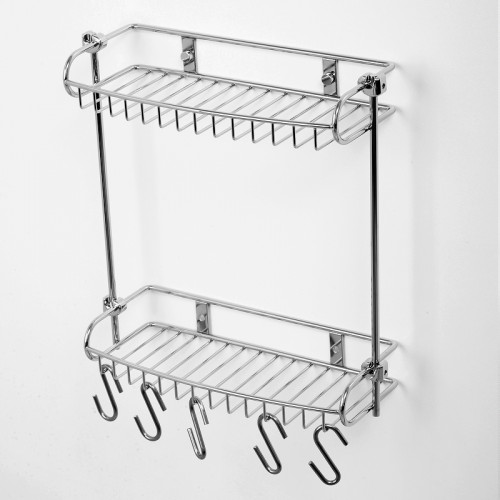 Полка корзина WasserKRAFT K-1422 Хром