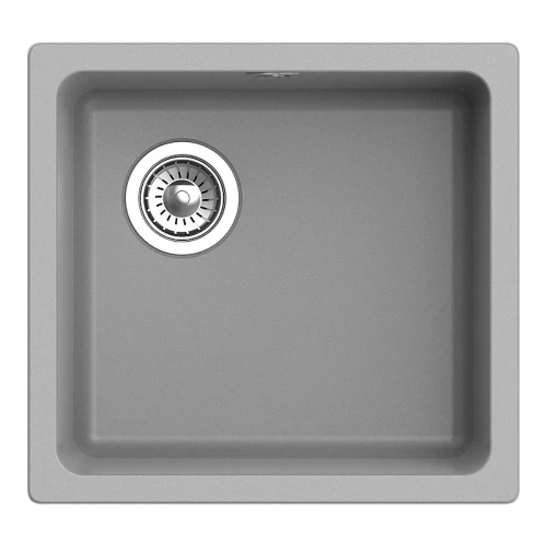 Кухонная мойка Rivelato Berkana BK-45 grigio metallizzato цвет Серый металлик