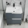 Тумба под раковину СанТа Антарес 70 700520 Белый глянец