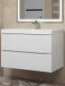 Тумба с раковиной Uperwood Tanos 80 291020227 подвесная цвет Белый матовый