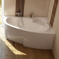 Акриловая ванна Ravak Asymmetric 150x100 R C451000000 без гидромассажа